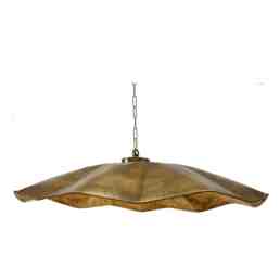 grote messing hanglamp