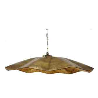 grote messing hanglamp